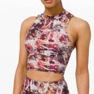 Lululemon Everlux and Mesh Cropped Tank 4